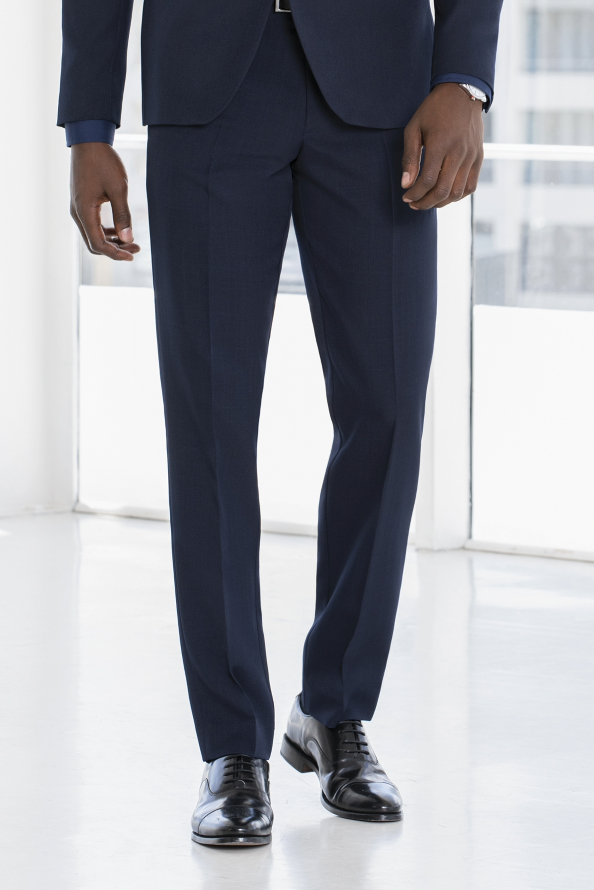 Mens Formal Pants , with Flat Front and Skinny Leg by ImNow.