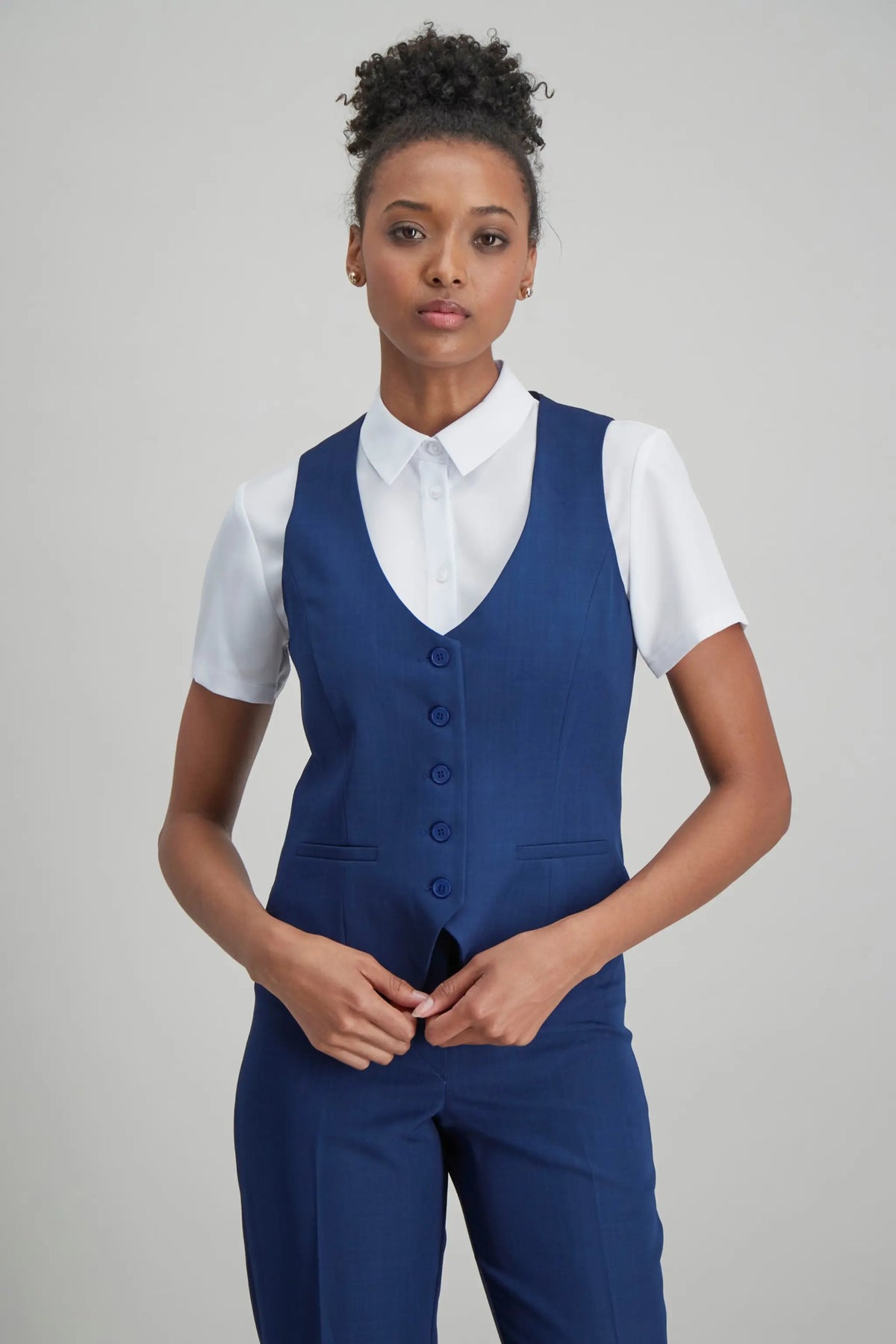 Sophie women's waistcoat in Denim – Imagemakers Online Store Sale
