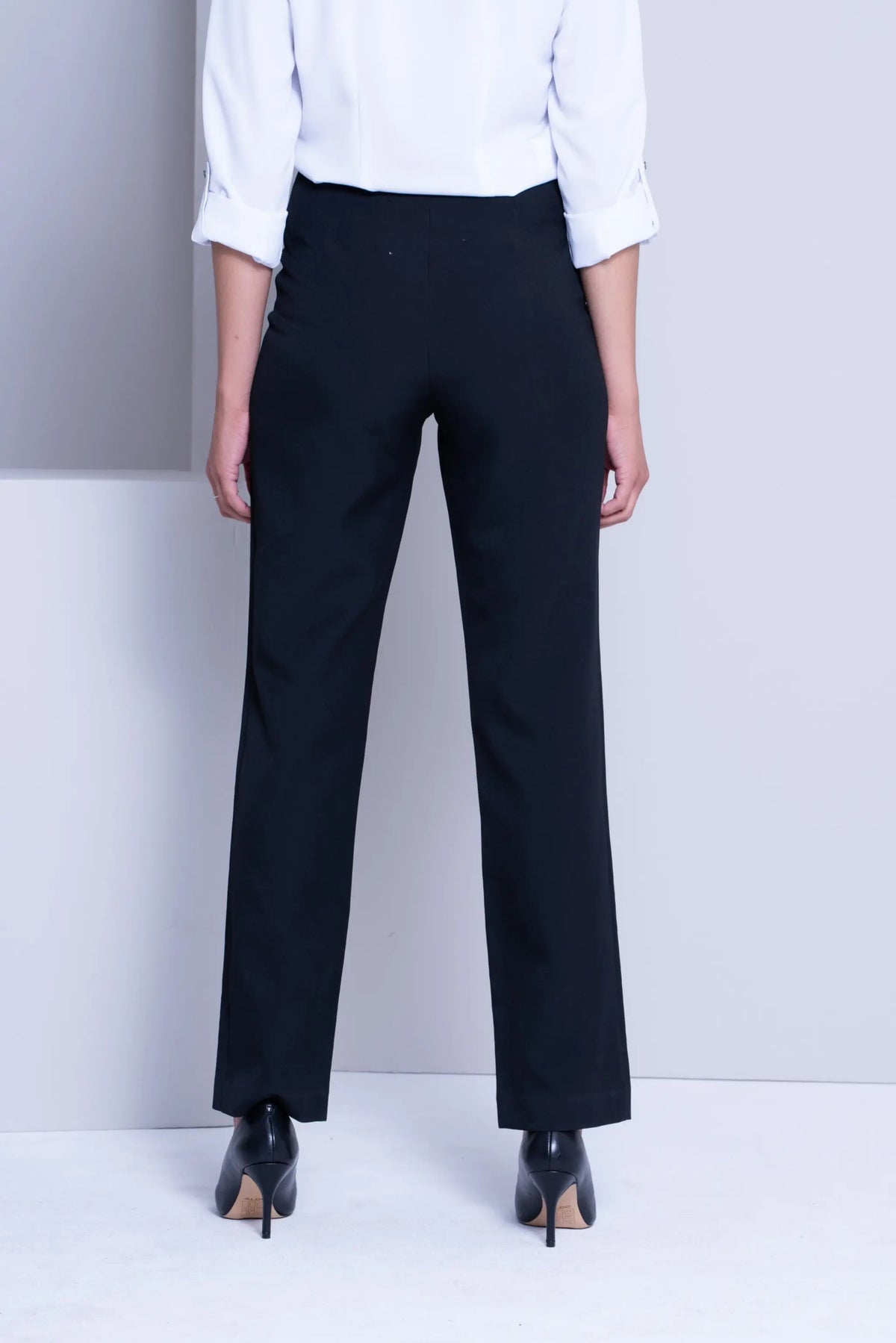 Piper women's straight leg work pants in Diamond Black – Imagemakers Online Store Sale