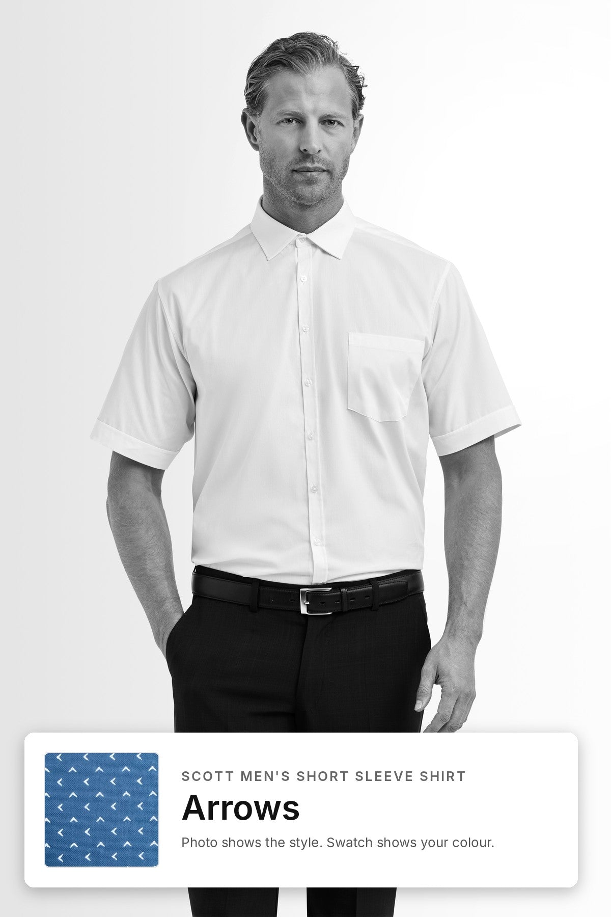 Scott Men's Short Sleeve Relaxed Fit Shirt – Clearance