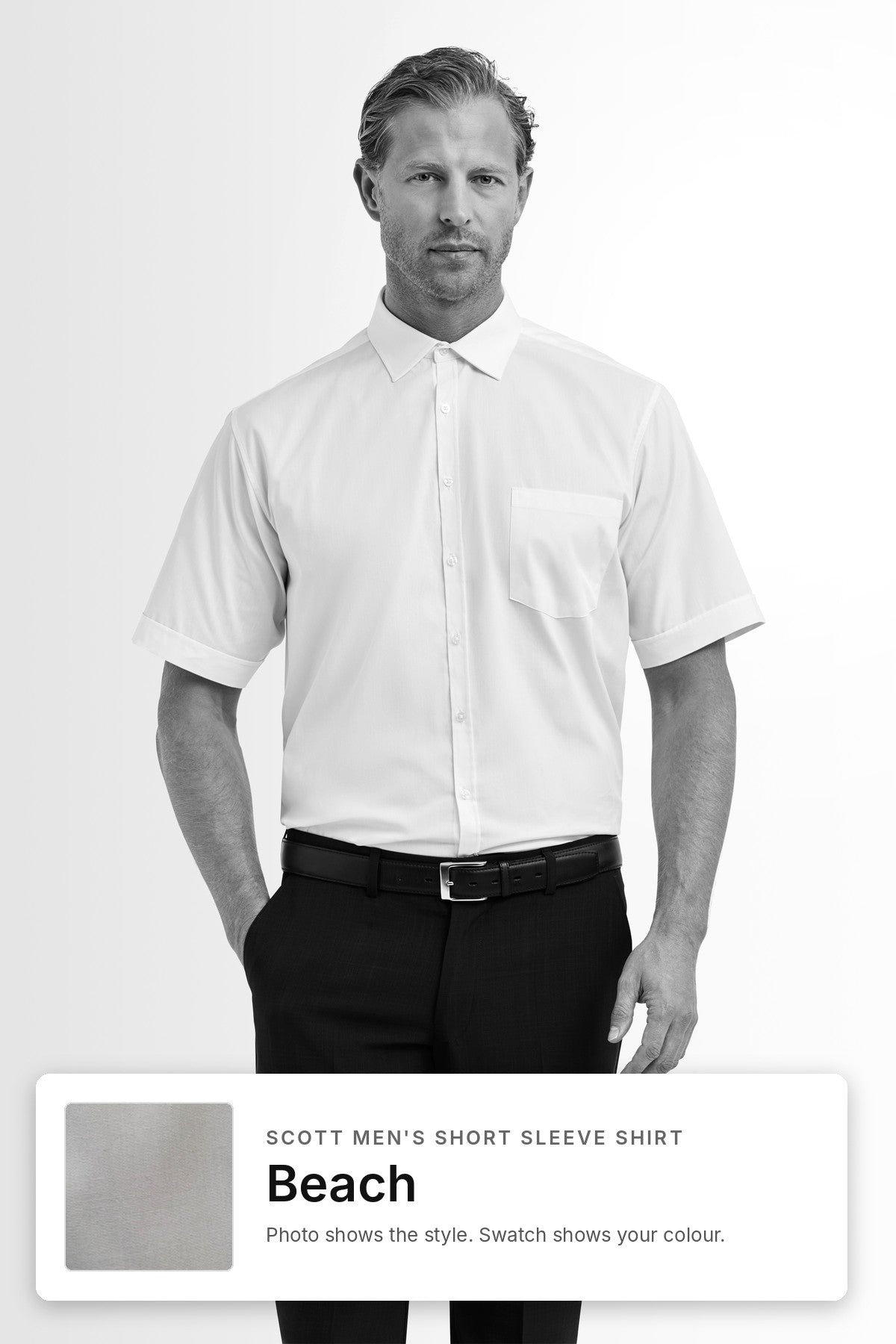 Scott Men's Short Sleeve Relaxed Fit Shirt – Clearance