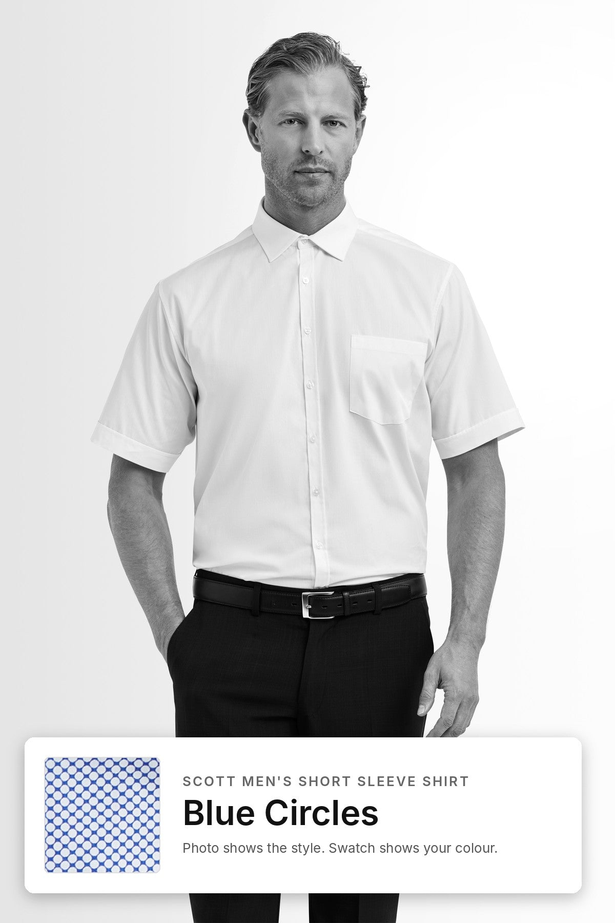 Scott Men's Short Sleeve Relaxed Fit Shirt – Clearance