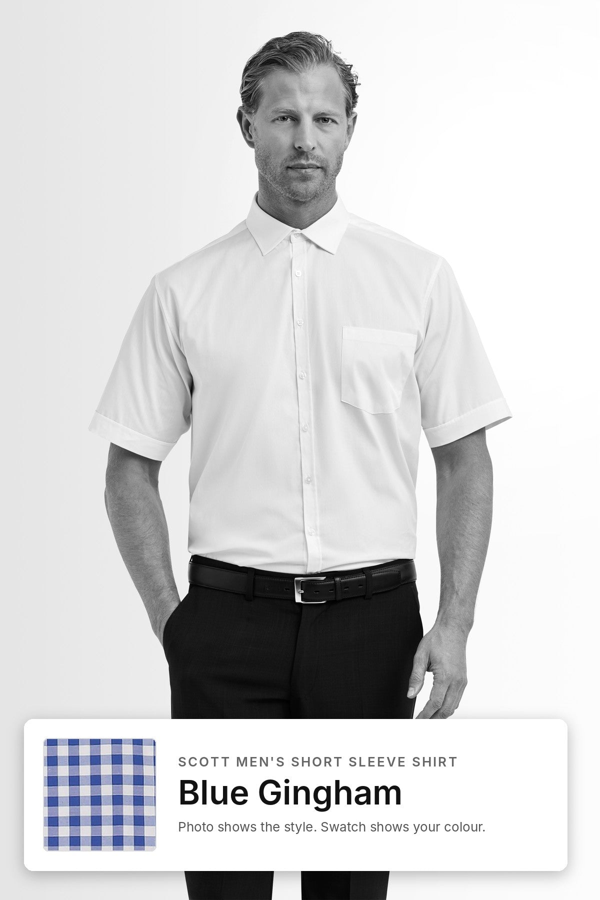 Scott Men's Short Sleeve Relaxed Fit Shirt – Clearance