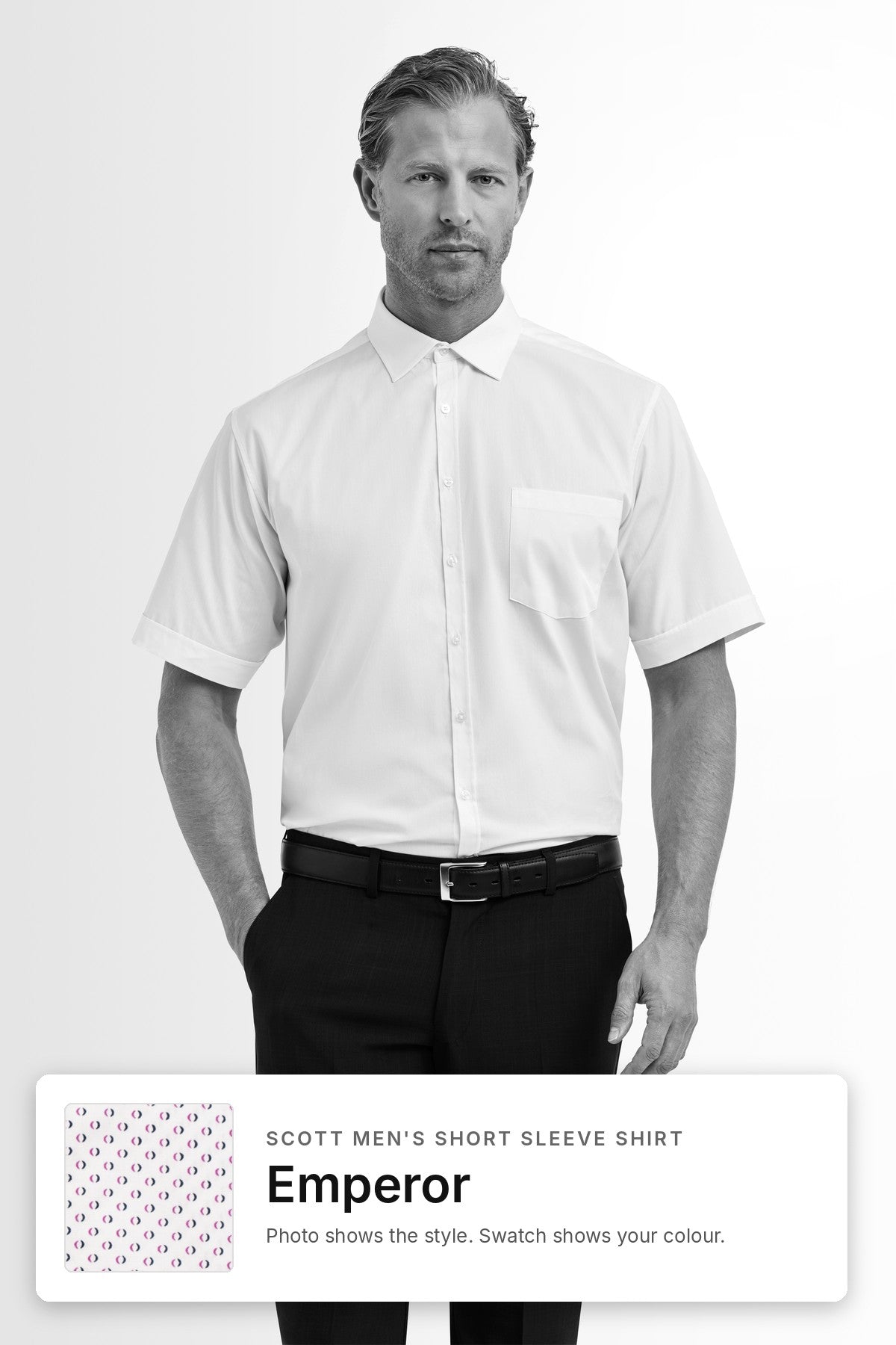 Scott Men's Short Sleeve Relaxed Fit Shirt – Clearance