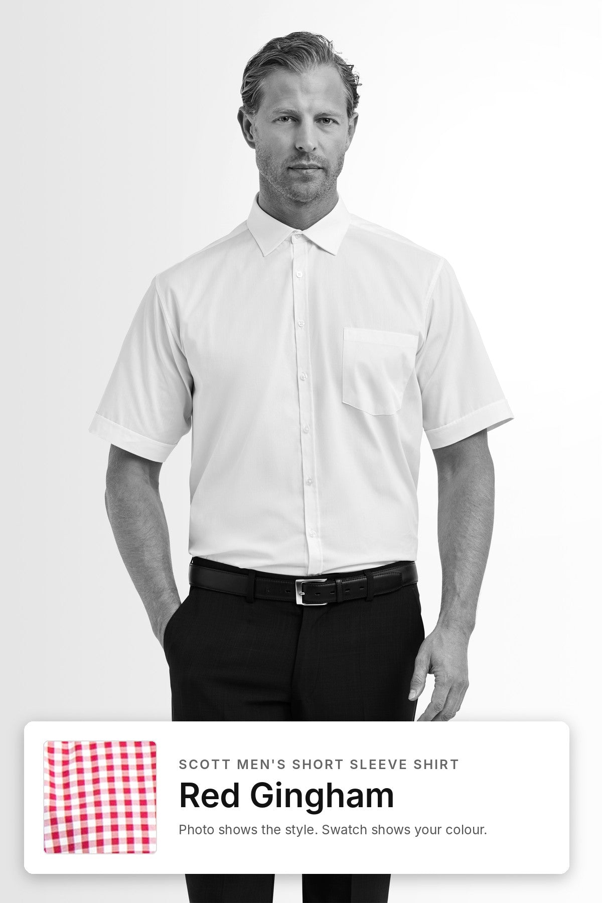 Scott Men's Short Sleeve Relaxed Fit Shirt – Clearance