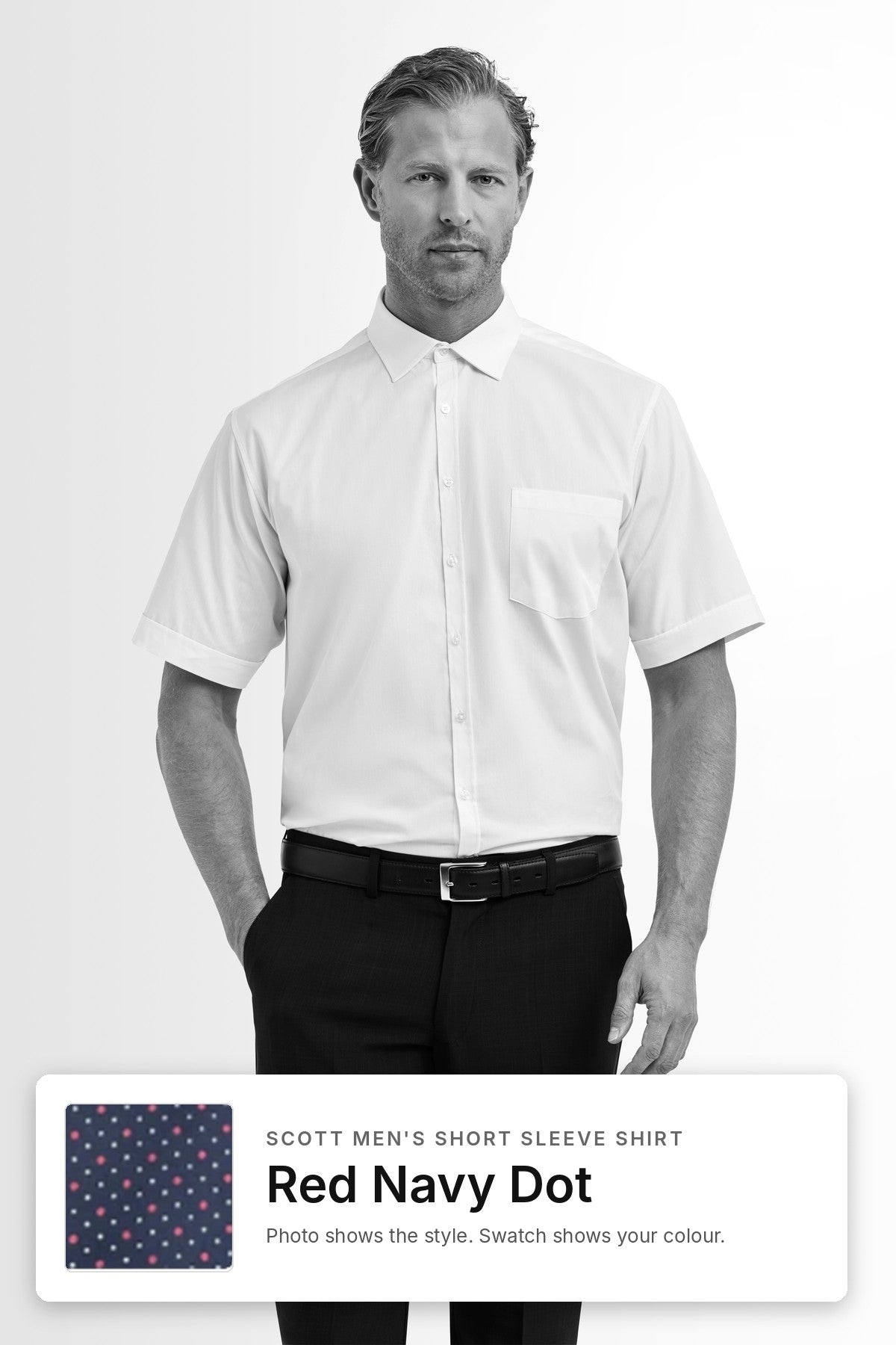 Scott Men's Short Sleeve Relaxed Fit Shirt – Clearance
