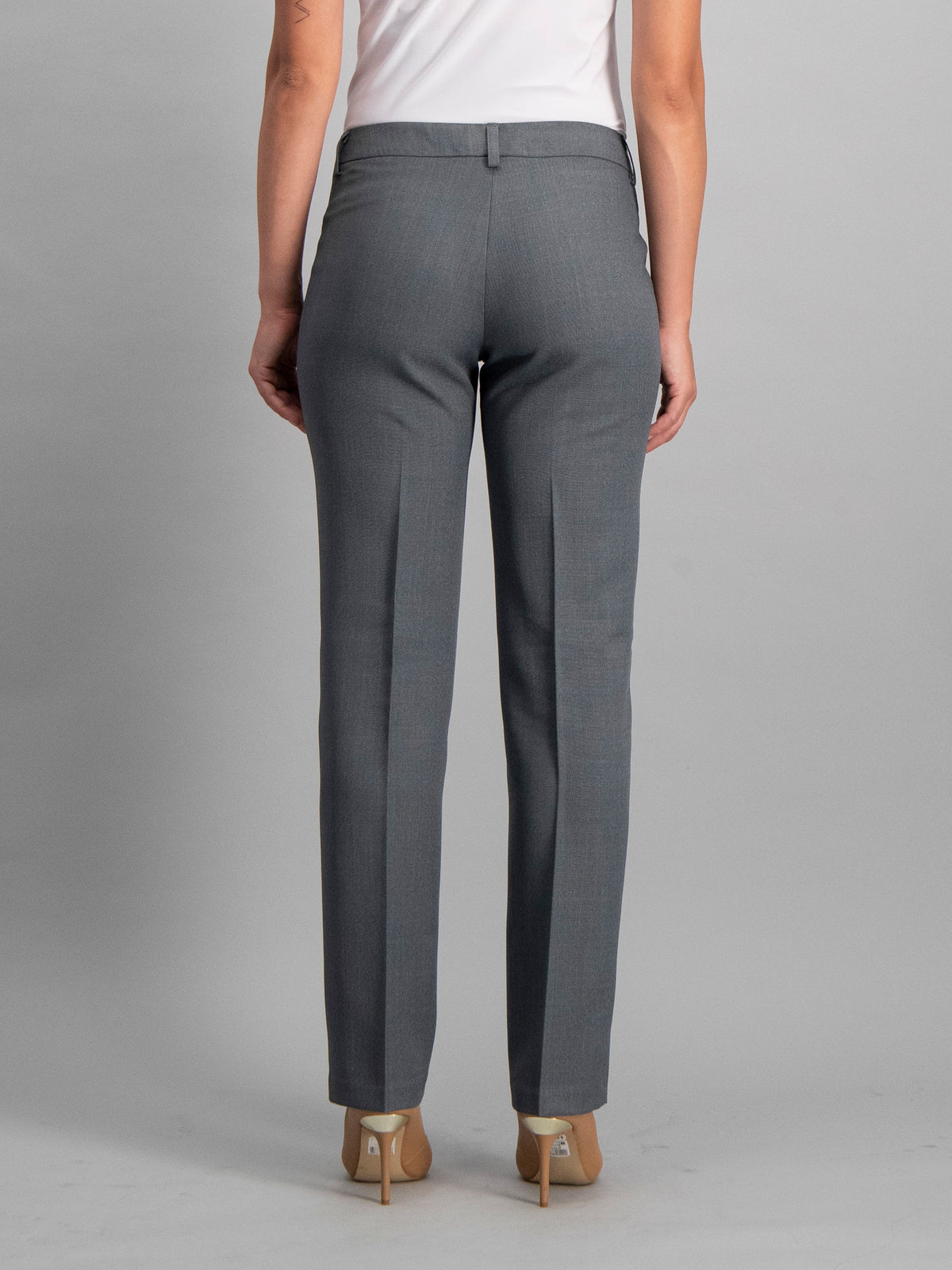Grey Women’s Corporate Pants From ImNow By Imagemakers Designed For Comfort And Style