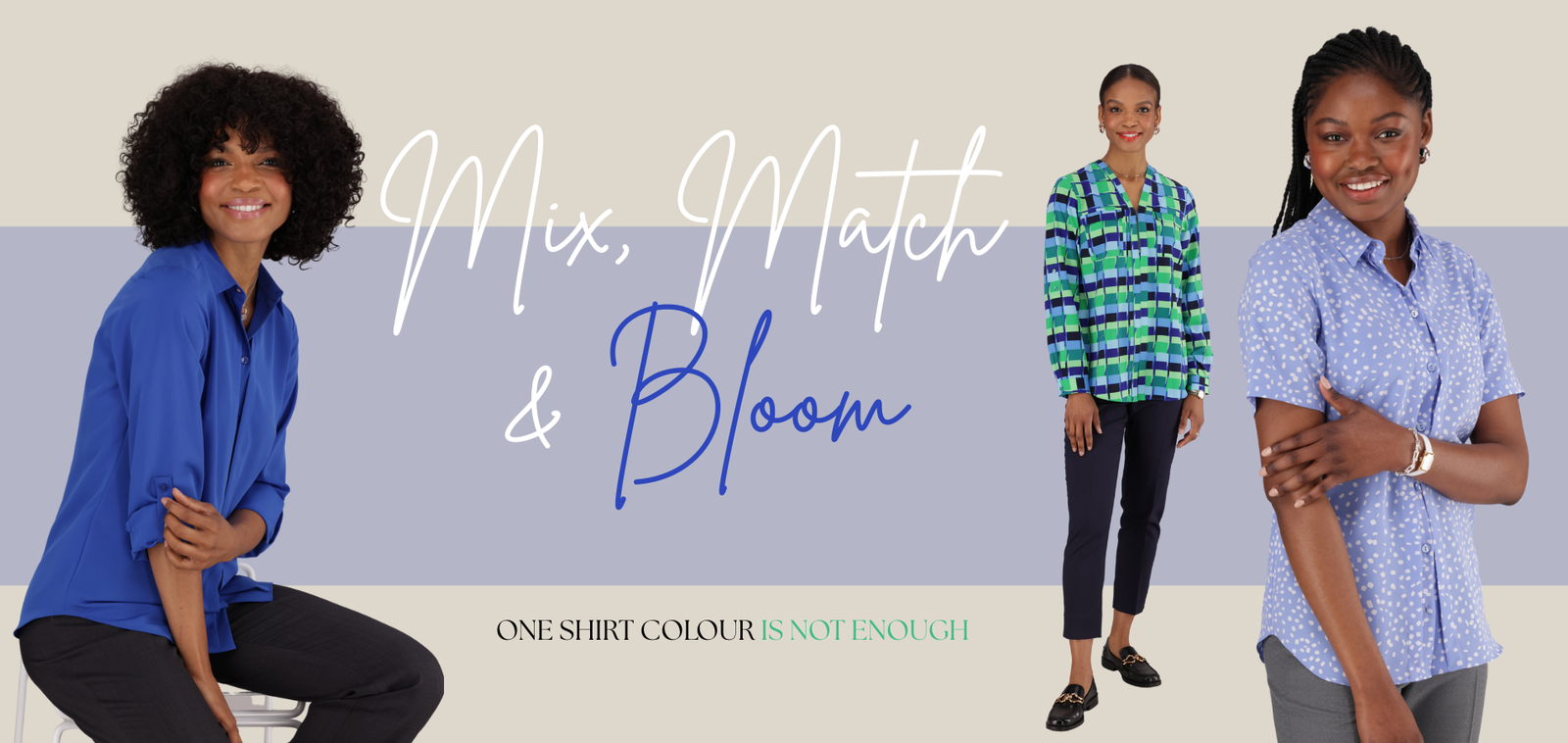 Mix, Match & Bloom in Cool Hues