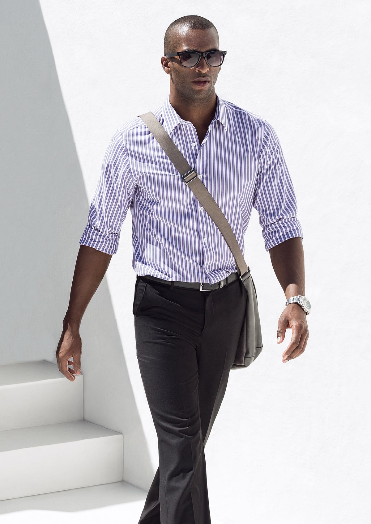 Stuart men's long sleeve relaxed fit shirt in Bali – Imagemakers Online Store Sale