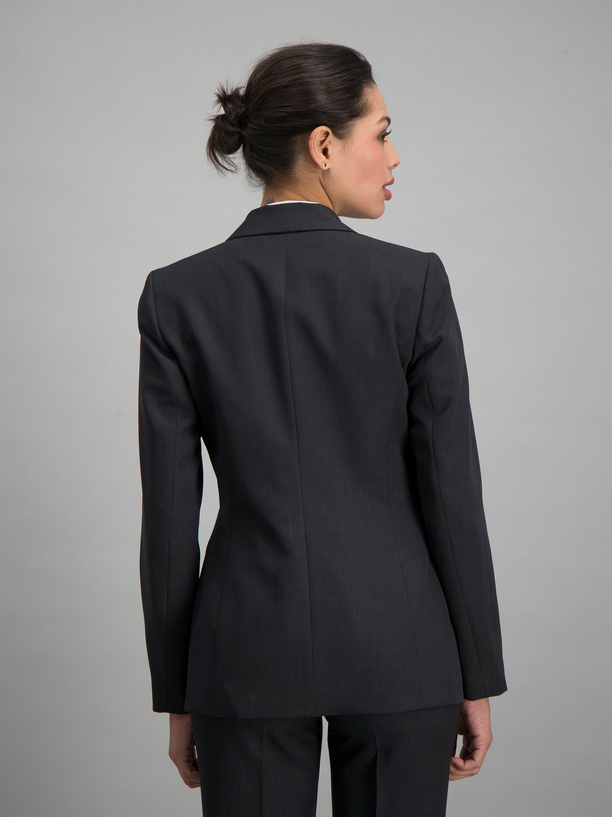Paige women's fitted work jacket in Gunmetal Grey – ImNow clearance
