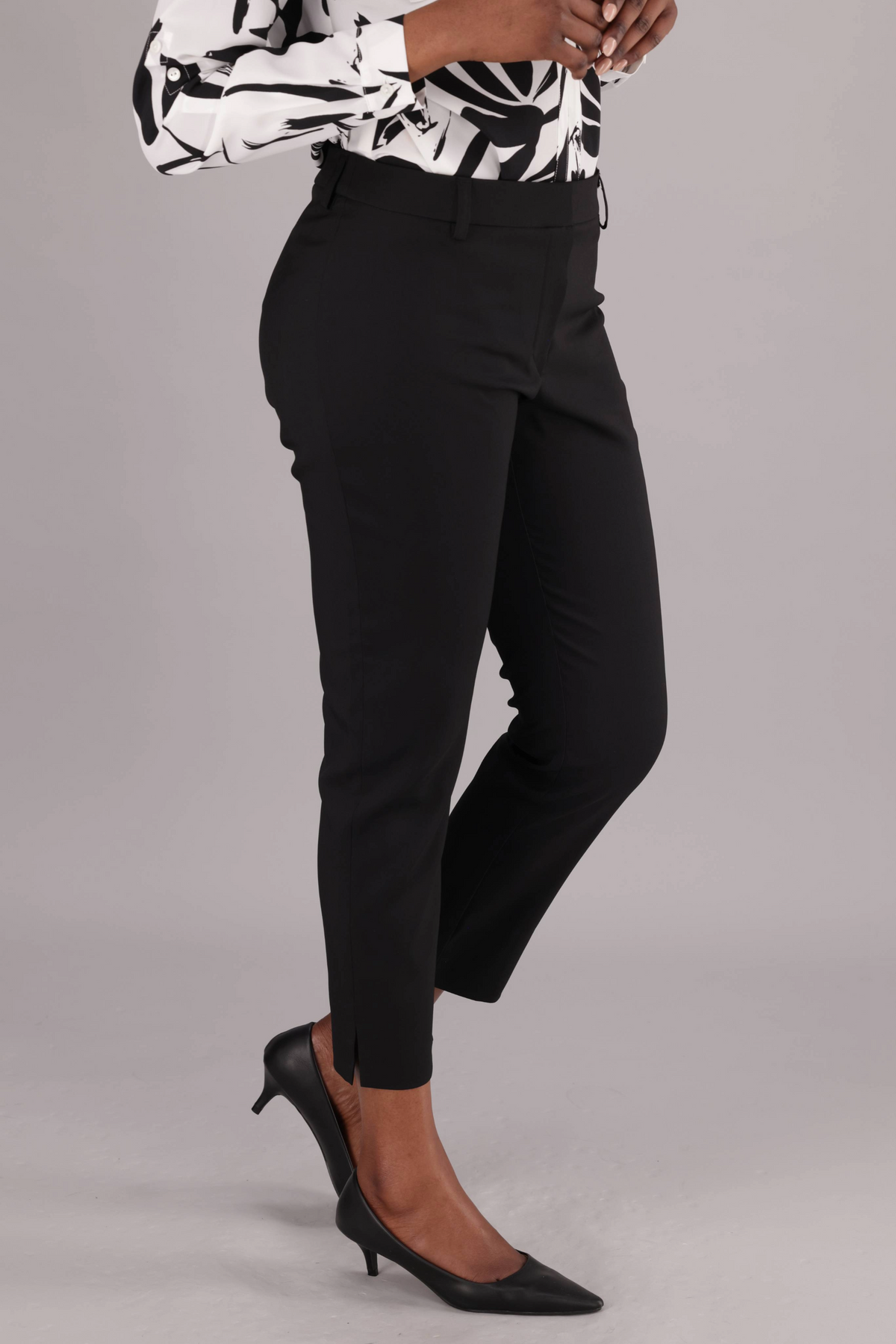 Ladies Cropped Tailored Back Pants by Imagemakers