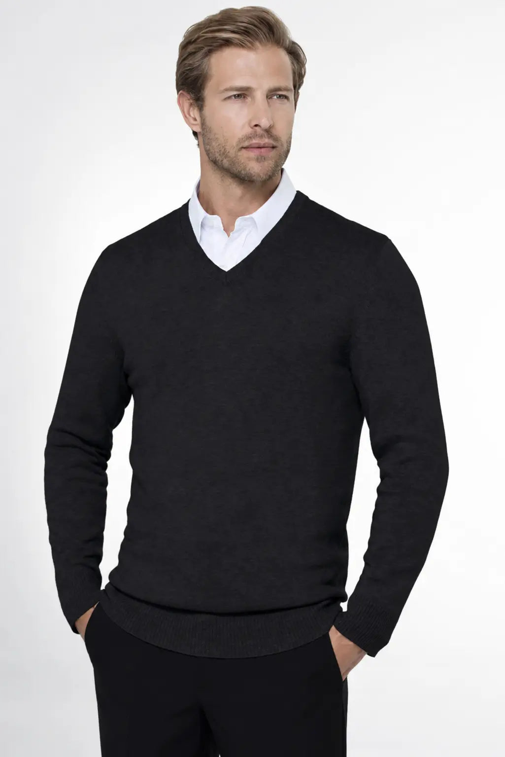 Long sleeve, dark grey jersey for men by ImNow South Africa.
