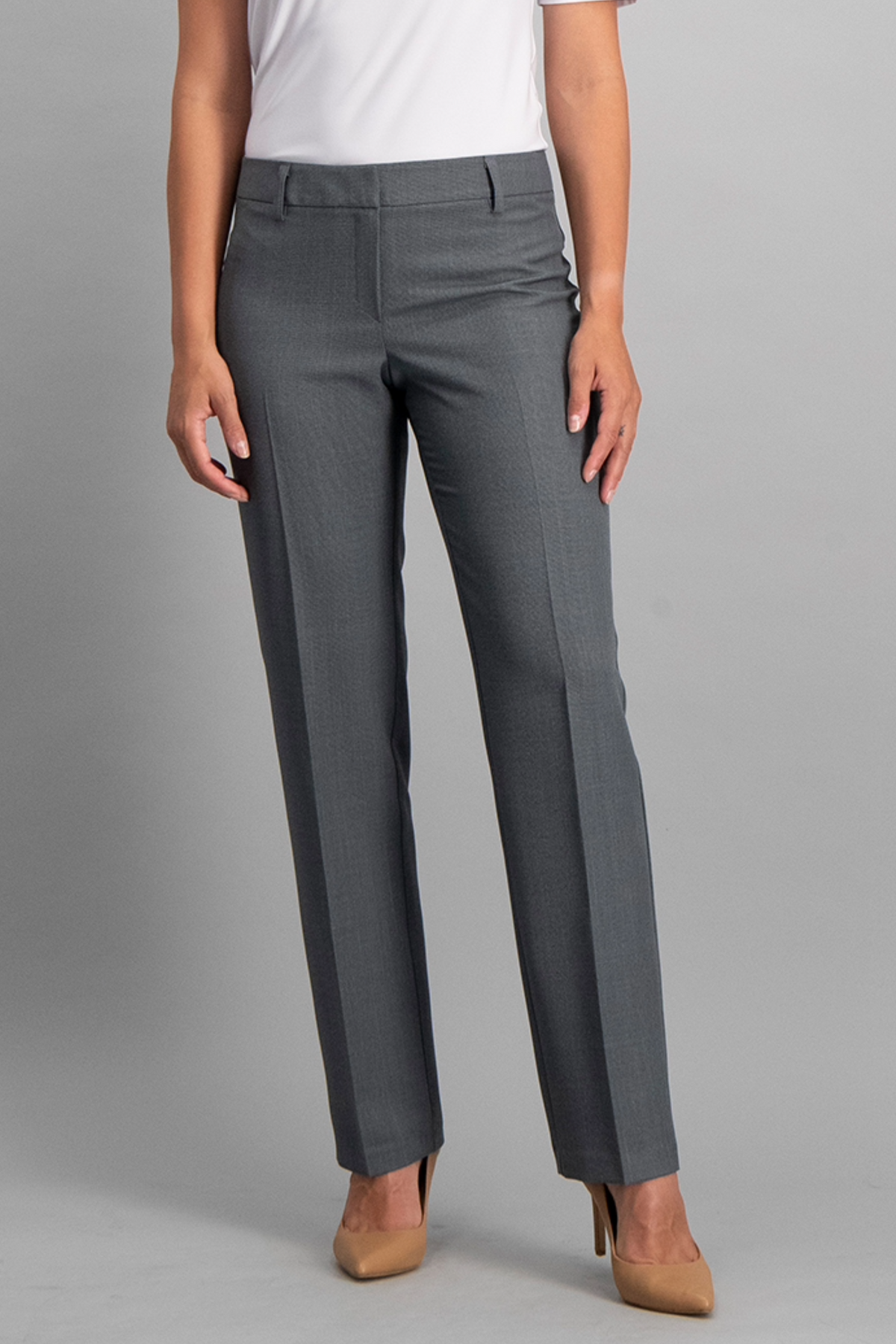 Christine regular fit pants - grey