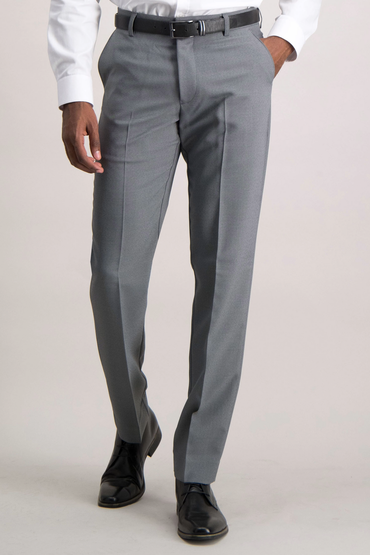 Jake regular fit trousers - light grey