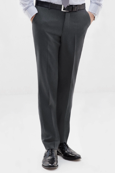 Men’s formal black trousers with a tailored fit, Corporate men’s trousers styled for a boardroom look