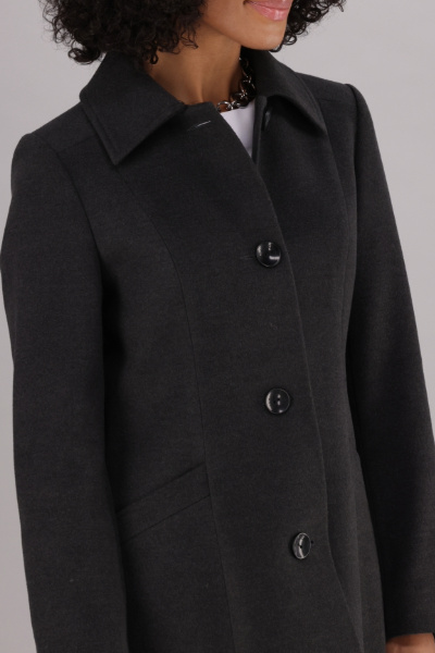 Lynn classic melton coat - charcoal - Imagemakers (Pty) Ltd Lynn classic melton coat - charcoal - Imagemakers (Pty) Ltd