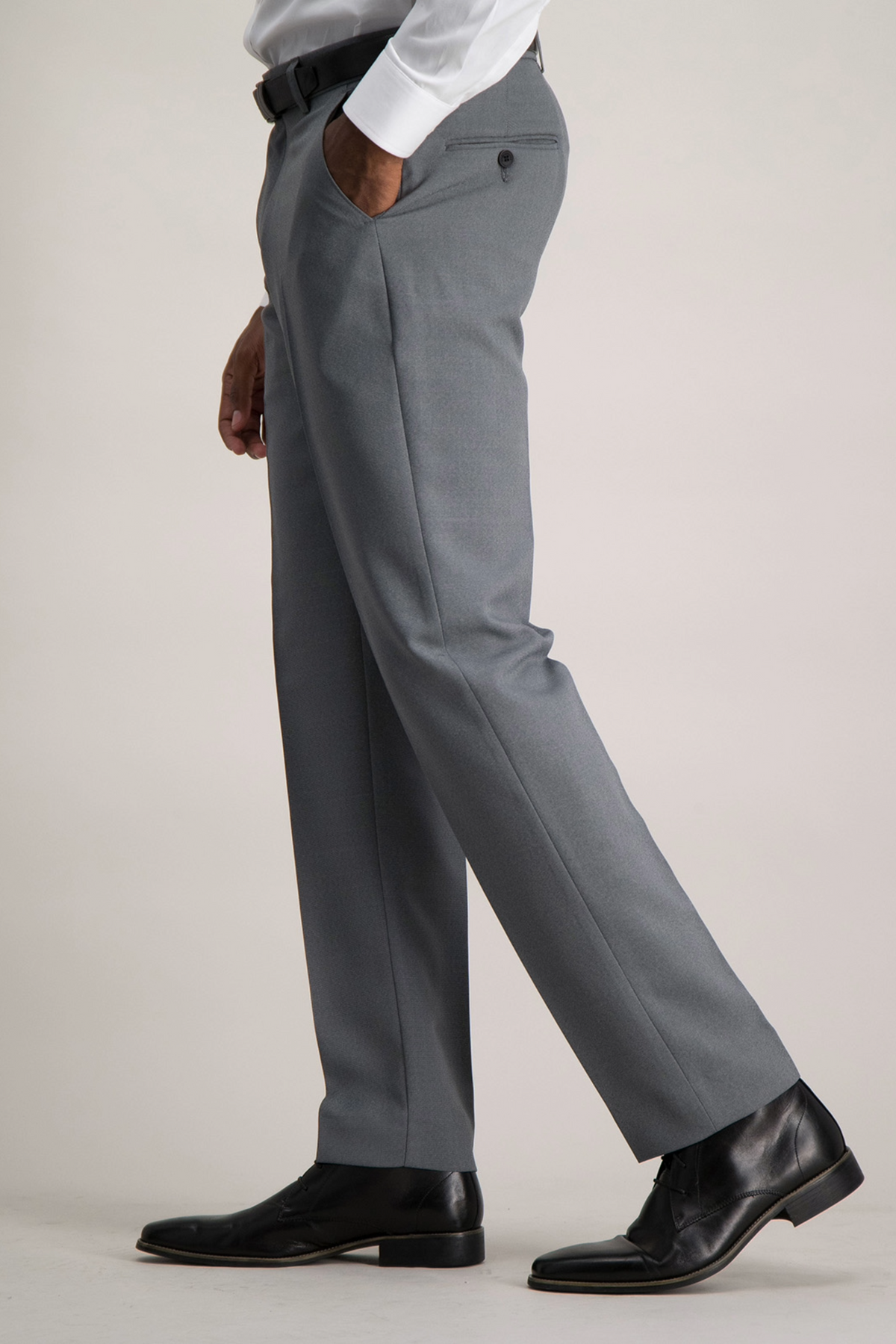 Side view, men's corporate trousers, shop online at ImNow South Africa.