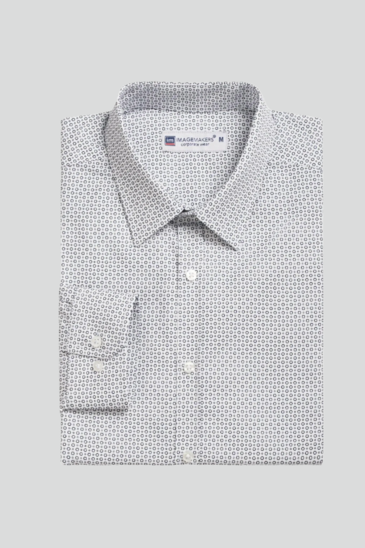 Men's long sleeve printed formal shirt by ImNow South Africa.