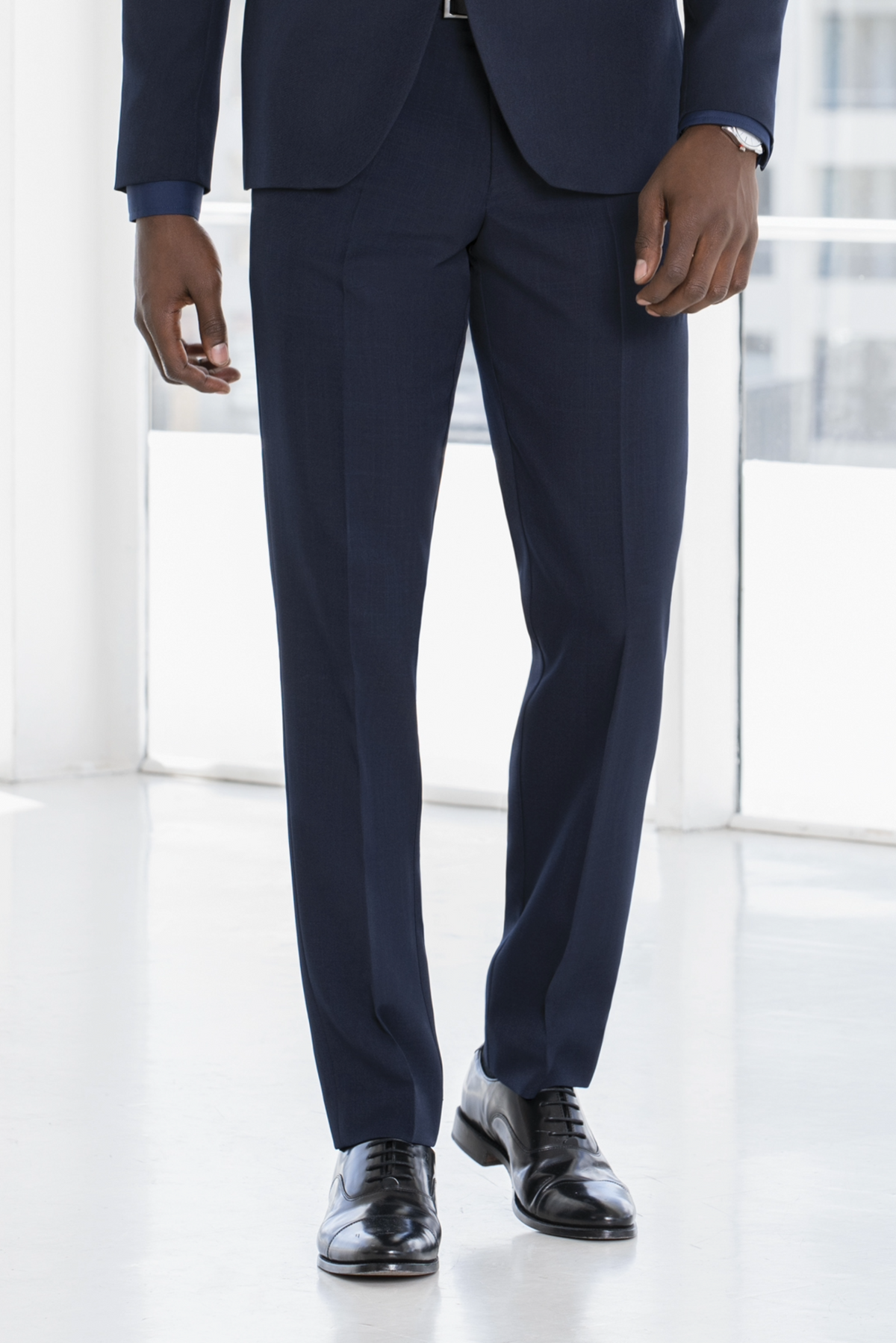 Dylan Fitted trouser - navy