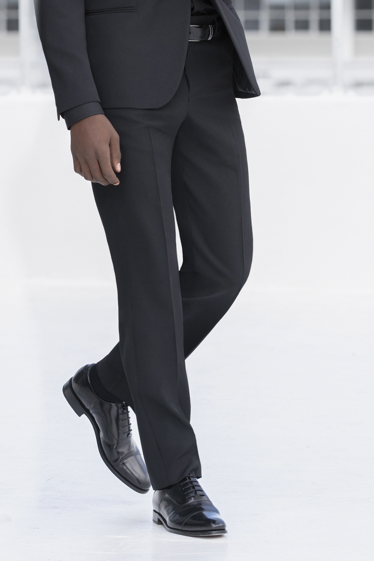 Dylan Fitted trouser - black