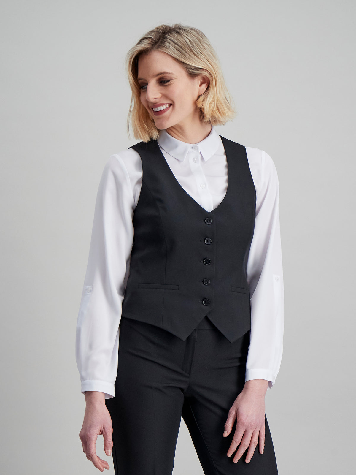 Sophie women's waistcoat in Liquorice – Imagemakers Online Store Sale