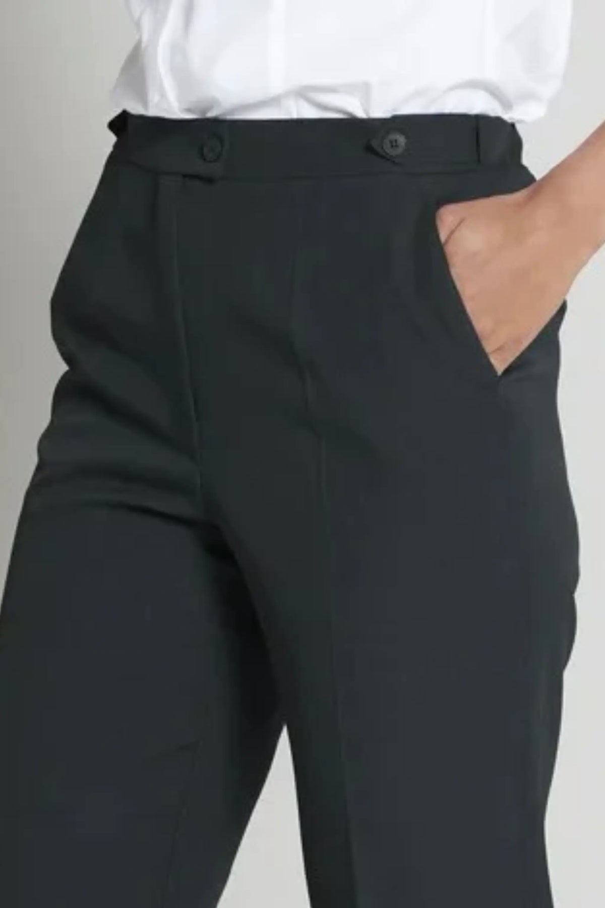 Helga women's high rise work pants in Graphite – Imagemakers Online Store Sale