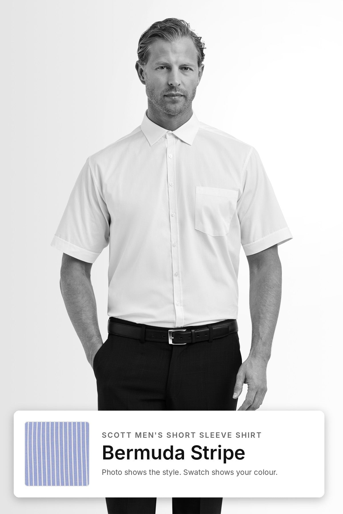Scott Men's Short Sleeve Relaxed Fit Shirt – Clearance