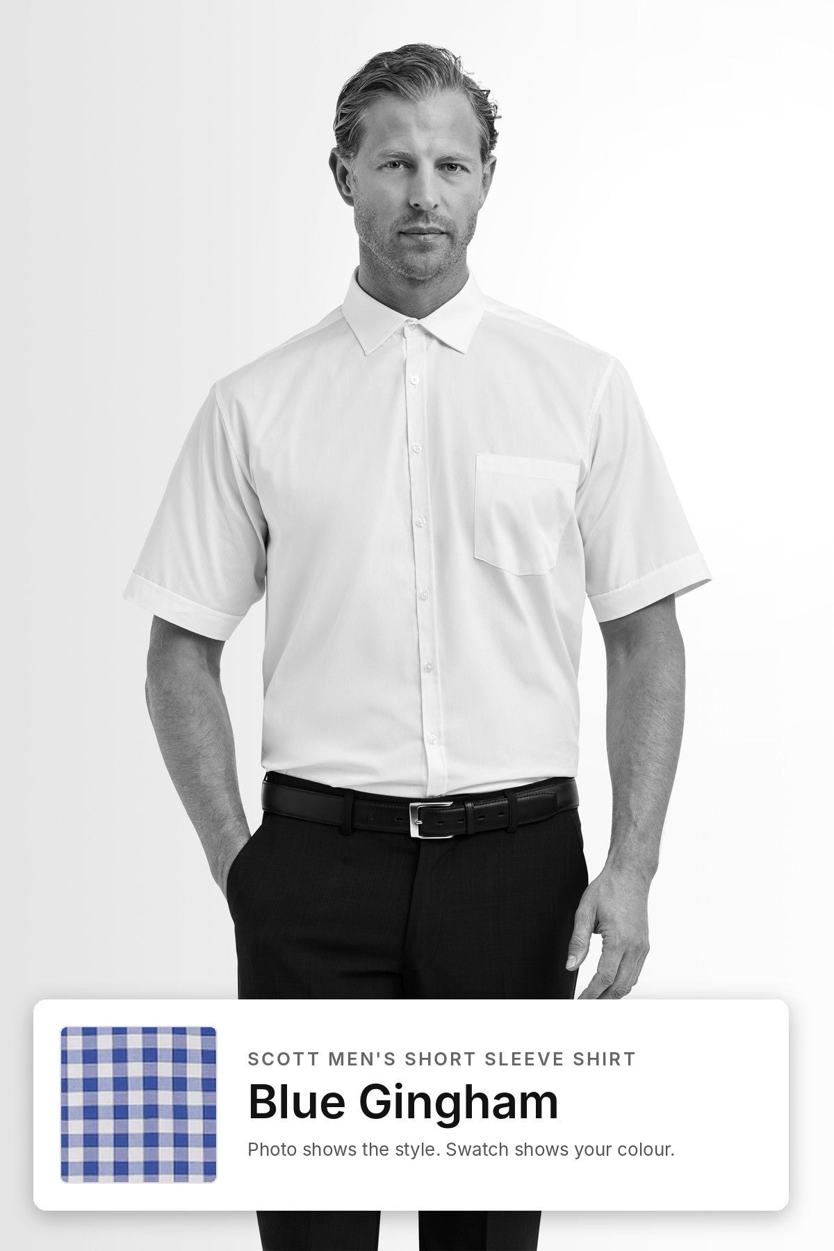 Scott Men's Short Sleeve Relaxed Fit Shirt – Clearance