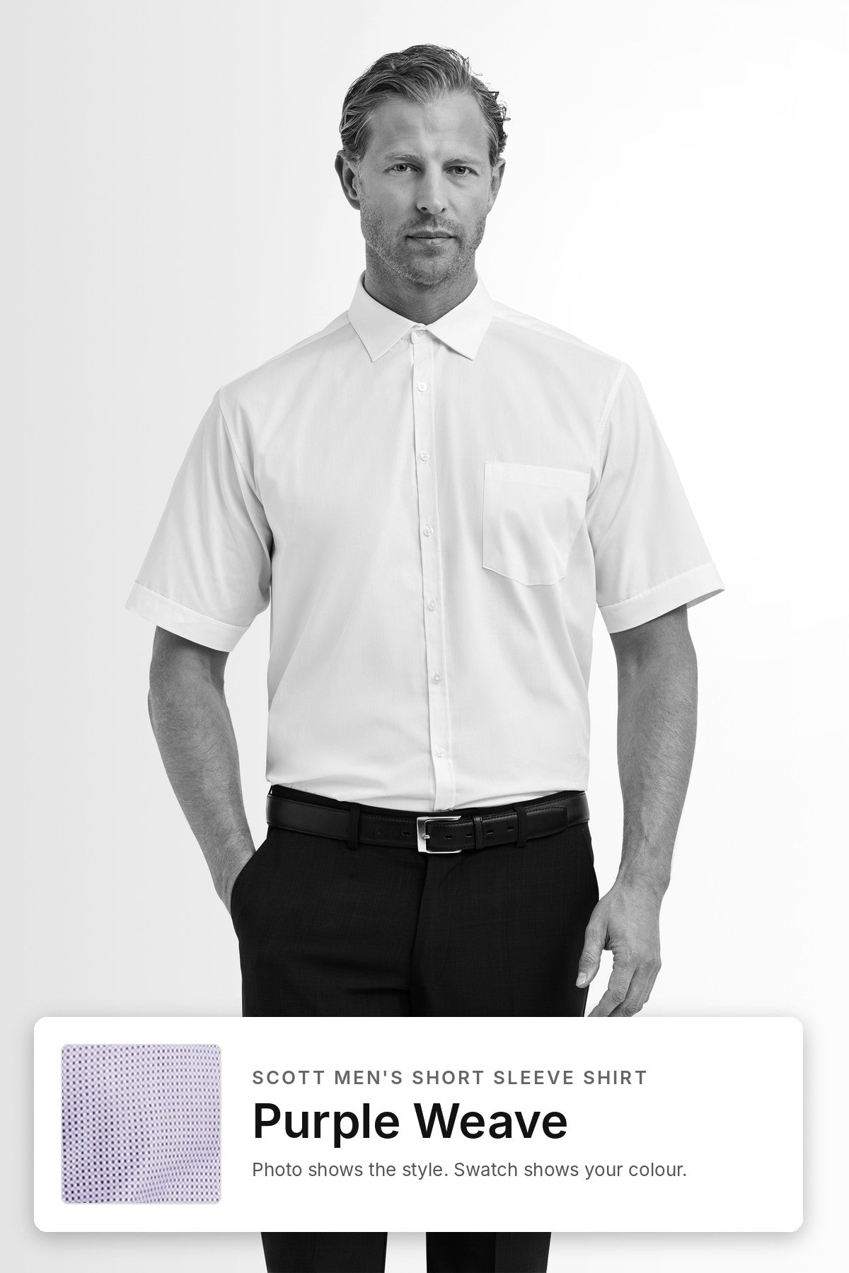 Scott Men's Short Sleeve Relaxed Fit Shirt – Clearance