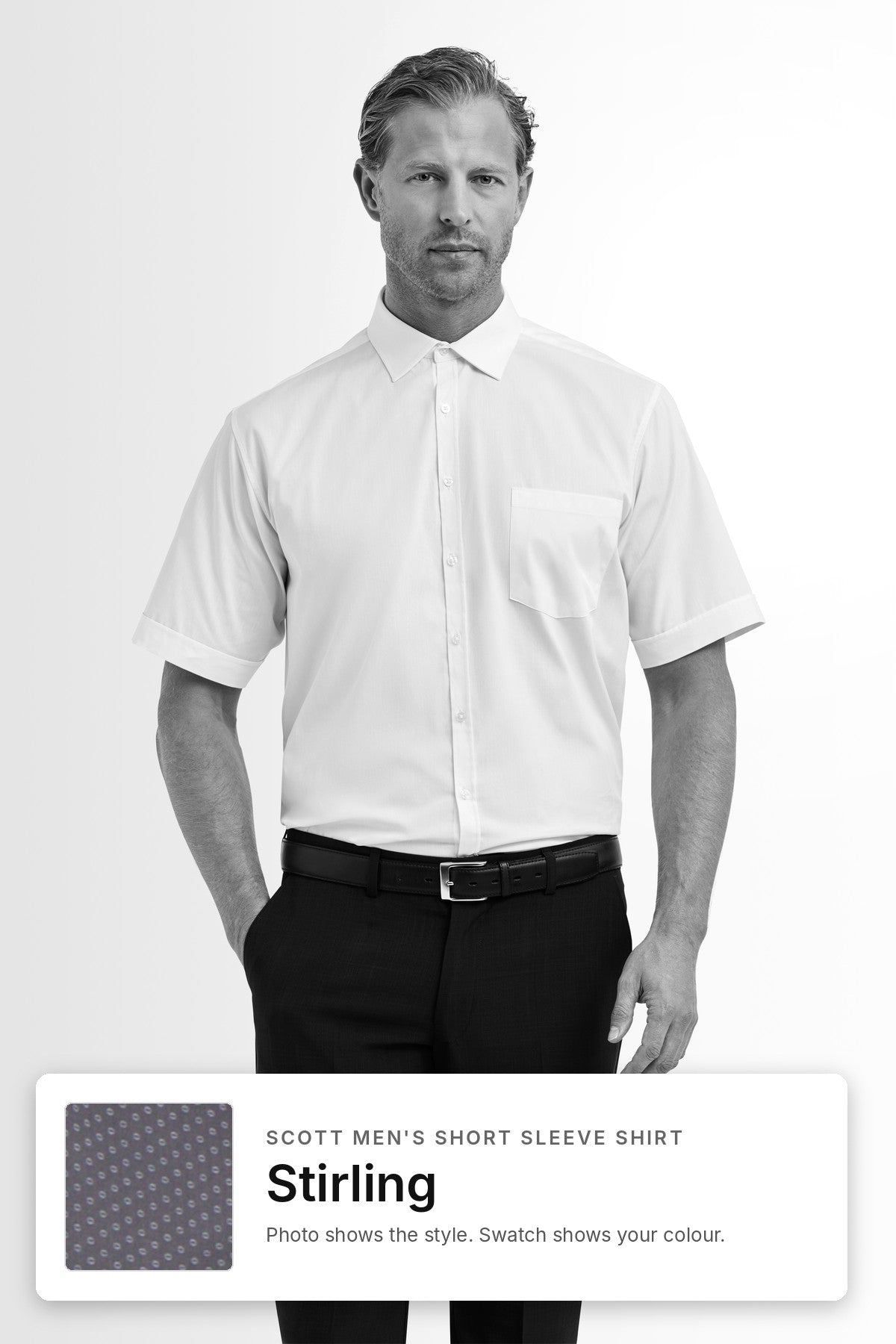 Scott Men's Short Sleeve Relaxed Fit Shirt – Clearance