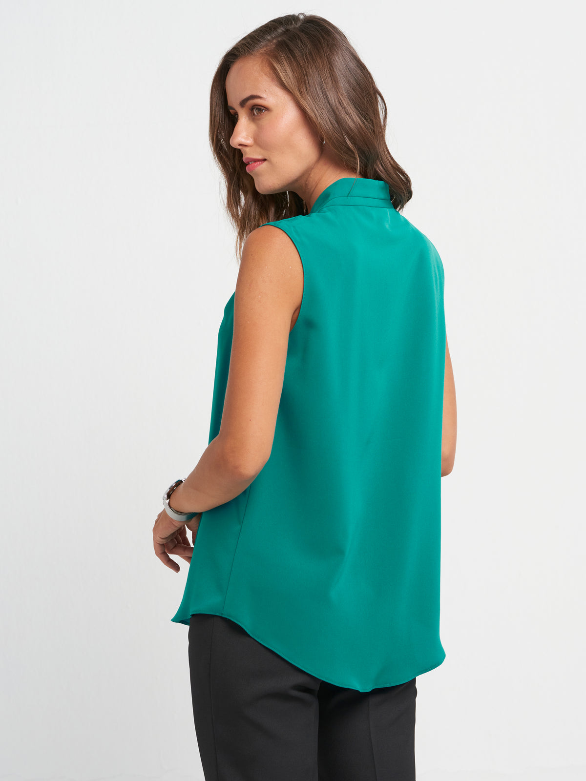 Gisele sleeveless basic- green
