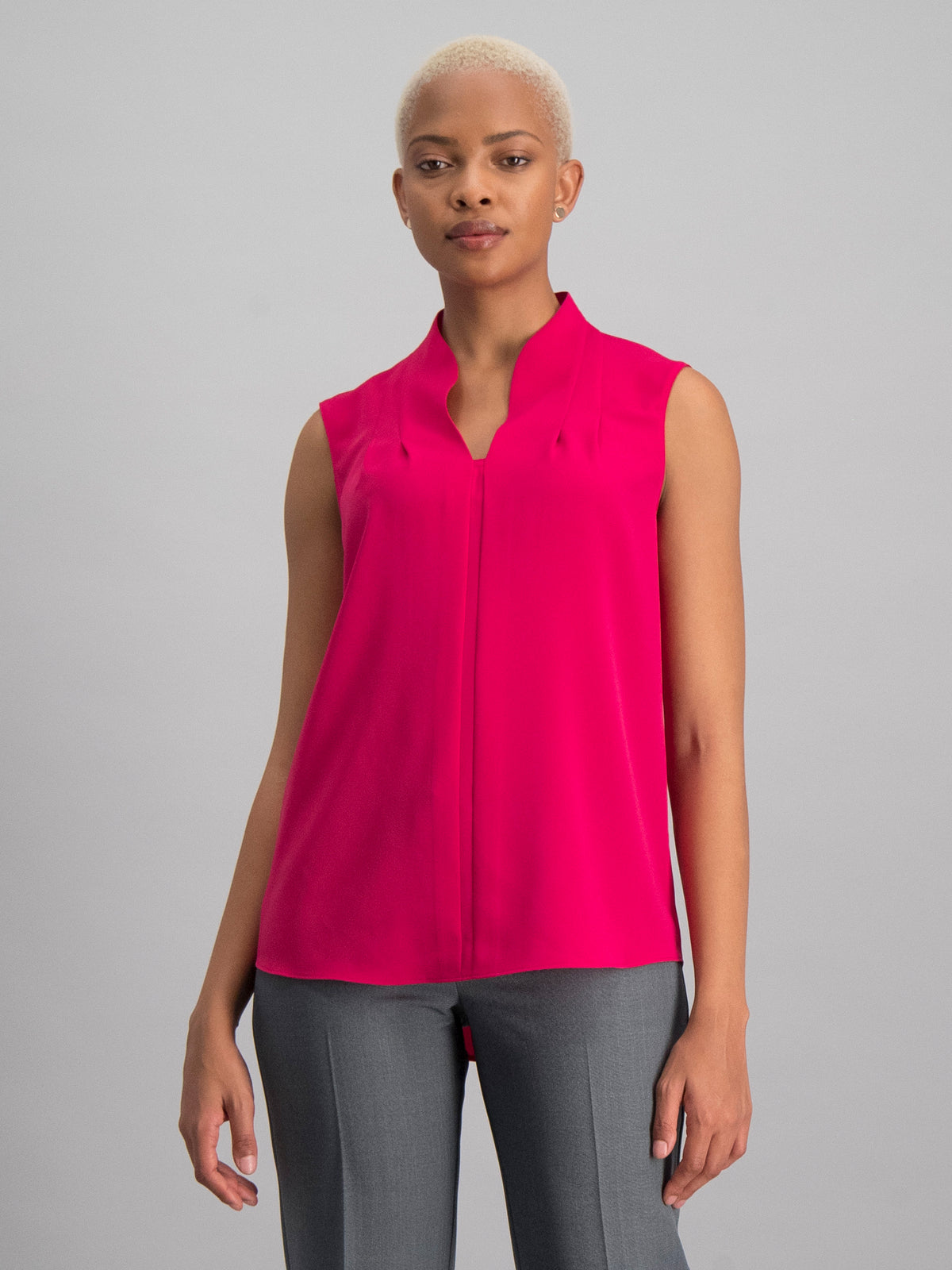 Gisele sleeveless basic- pink