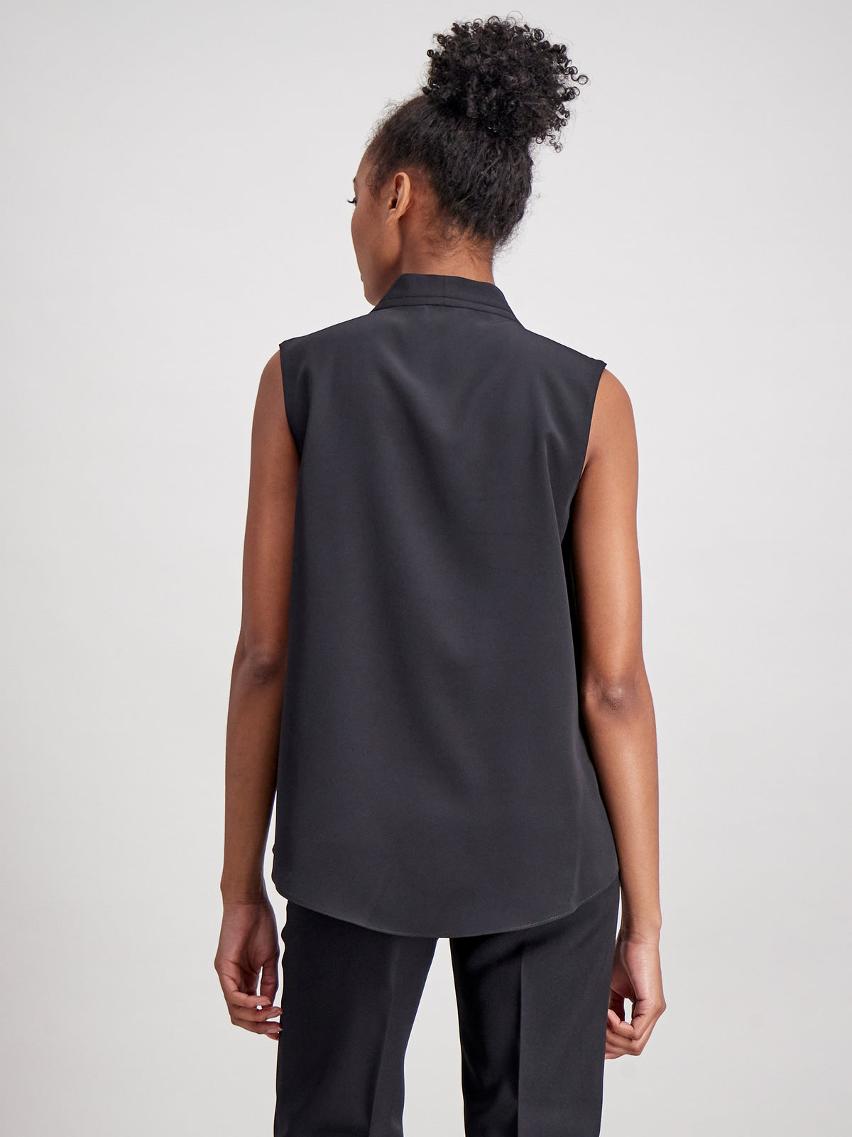 Gisele sleeveless basic- black