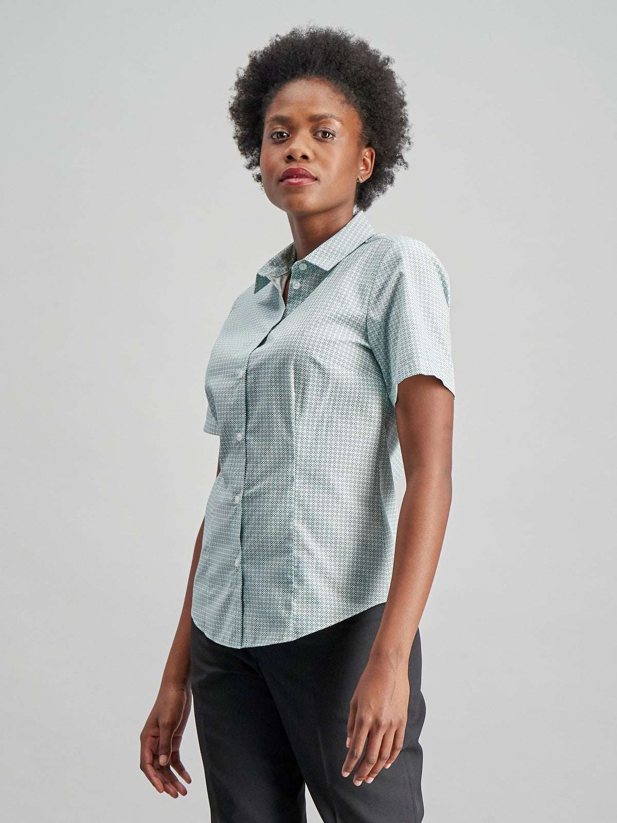 Kerry cotton shirt - green