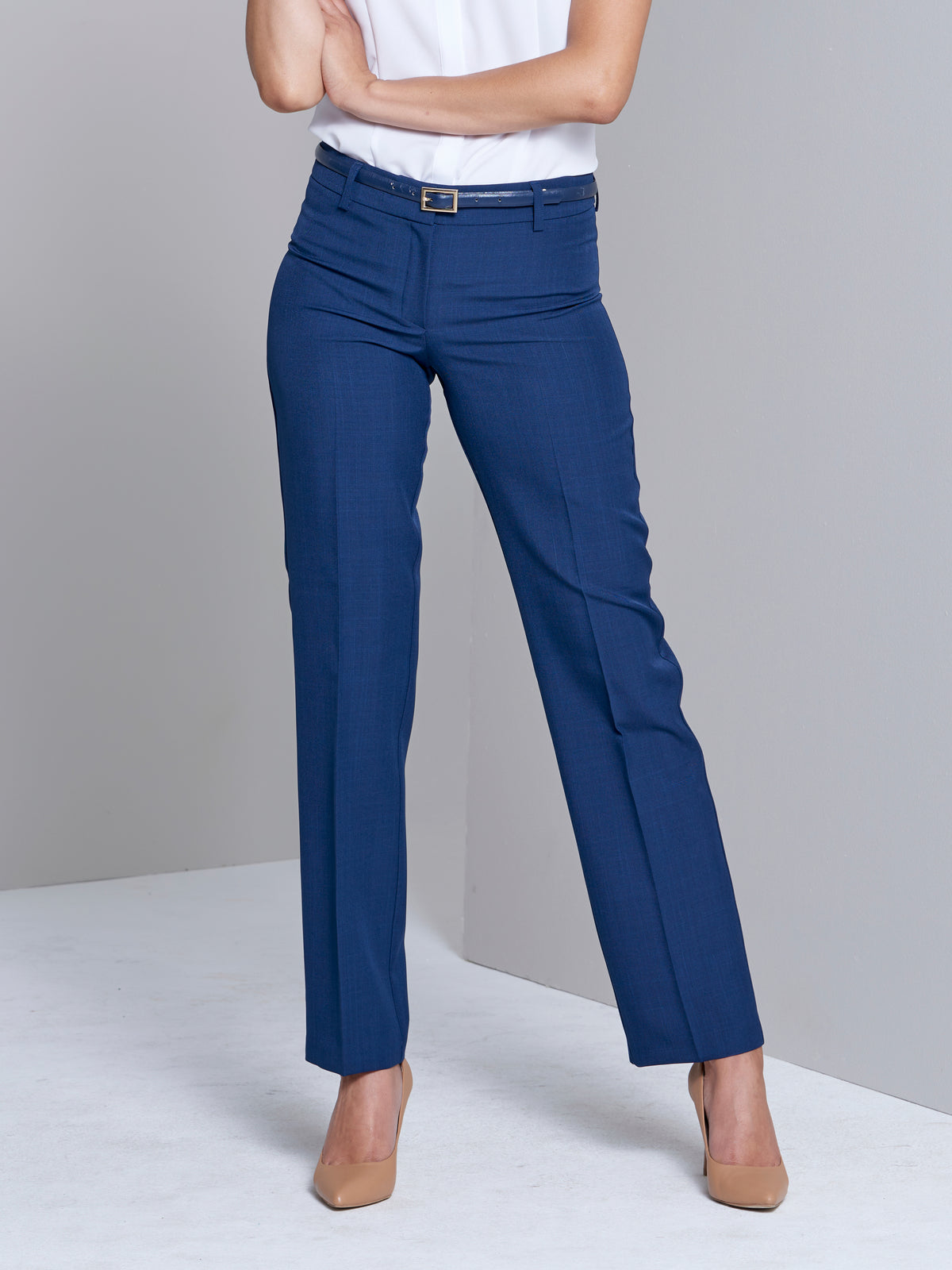 Christine tailored pants - light blue
