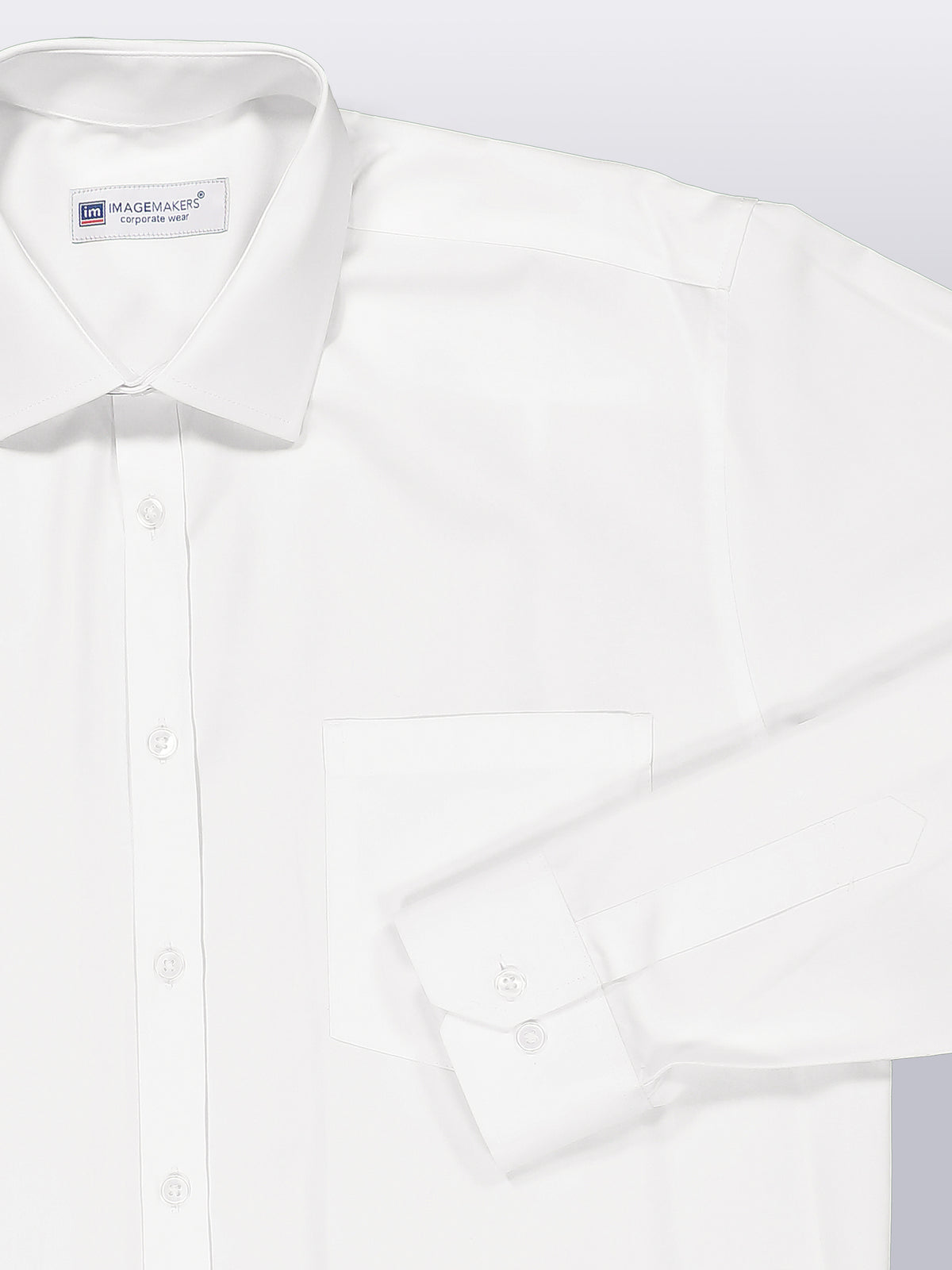 Stuart cotton shirt - white